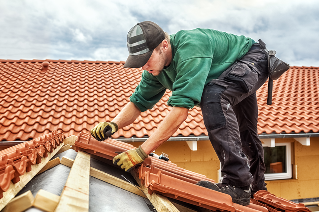 man-on-roof